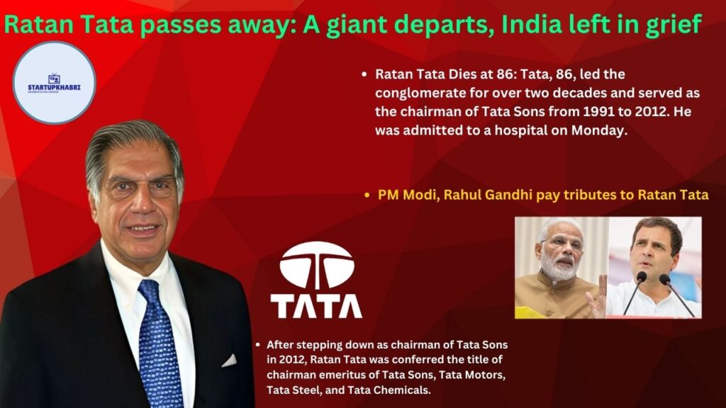 Ratan Tata Passes Away